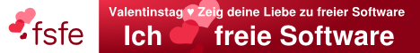 Ich liebe freie Software Ich liebe freie Software